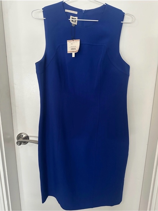 Anne Klein Dresses & Skirts - NWT Anne Klein Royal Sapphire Sheath Dress Size 12 Executive Collection